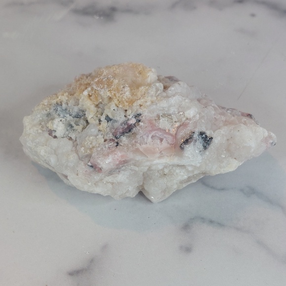 Natural Raw Pink Opal Cluster | Heart Healing • Emotional Rebirth - Picture 1 of 10